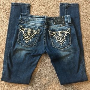 Miss Me Skinny Jeans Sz 26